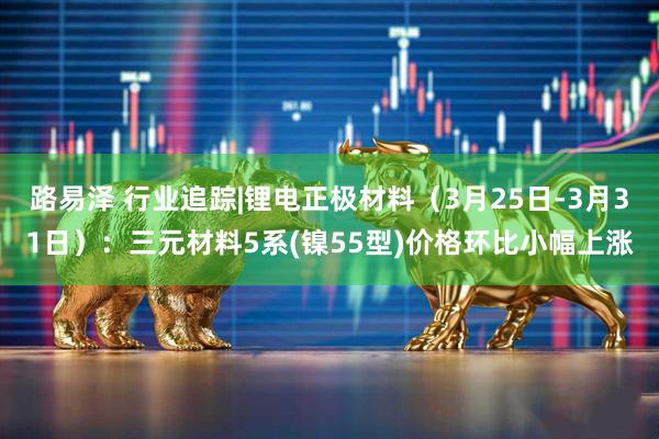 路易泽 行业追踪|锂电正极材料（3月25日-3月31日）：三元材料5系(镍55型)价格环比小幅上涨