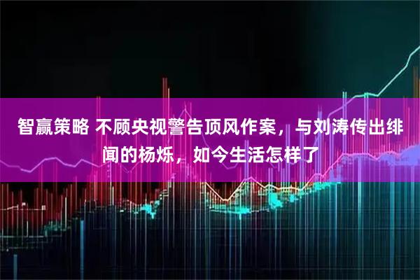智赢策略 不顾央视警告顶风作案，与刘涛传出绯闻的杨烁，如今生活怎样了