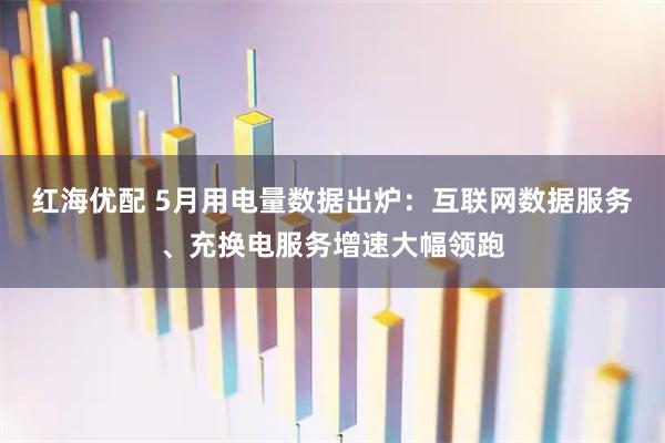 红海优配 5月用电量数据出炉：互联网数据服务、充换电服务增速大幅领跑